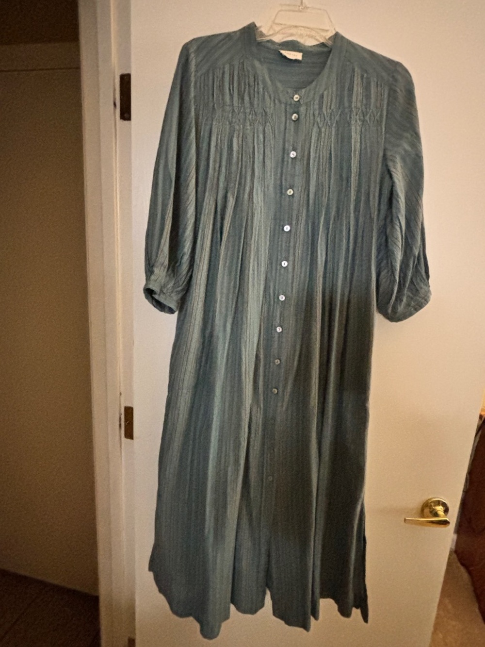 Striped maxi dress